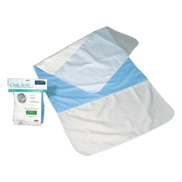 Essential Medical Supply Inc Essential Medical C2008B-3 Quik Sorb Deluxe 34 x 36 Underpad with Tucks - Pack Of 3 C2008B-3